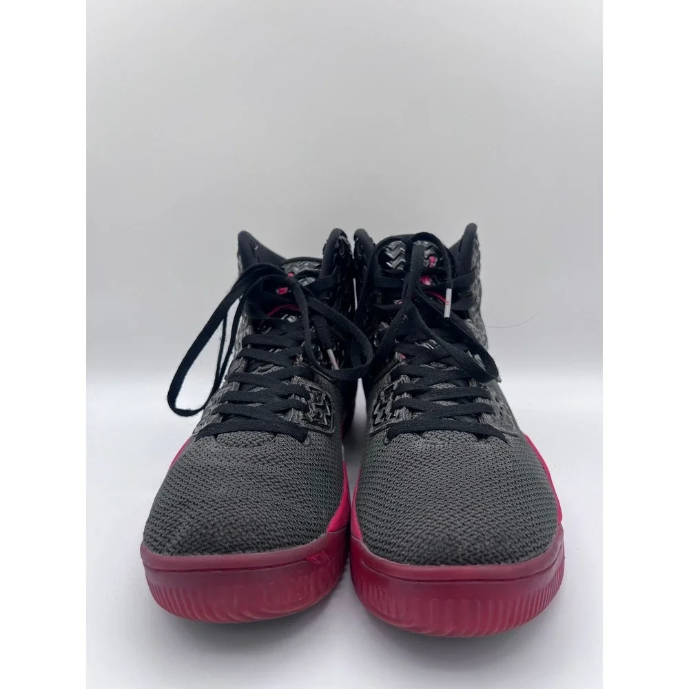 Jordan Spike Forty‎ PE Mens Basketball Shoes Black Fire Red 807541-002 Size 12